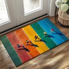 Games Doormat Kitchen Mat Floor Mat Non-Slip Area Rug Oil Proof Rug Indoor Outdoor Mat Bedroom Decor Bathroom Mat Entrance Rug Running