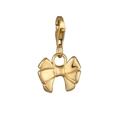 Elli Schleife Romantik Glänzend 925 Silber goldfarben Damen Image