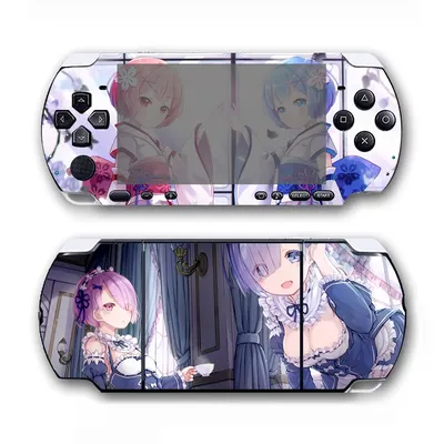 Anime Nette Mädchen Vinyl Haut Aufkleber Protector Für PSP3000 PSP 3000 Aufkleber Abdeckung Image