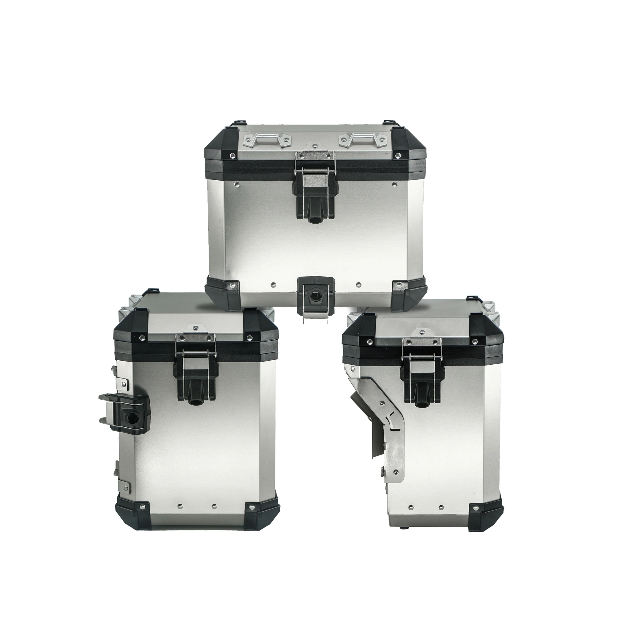 Motorrad Stamm Seite Gepäck Fall Pannier Seite Box Halterung Rahmen Hinten Top Box Helm Topcase Für BMW R1200GS R1250GS Adv LC Image