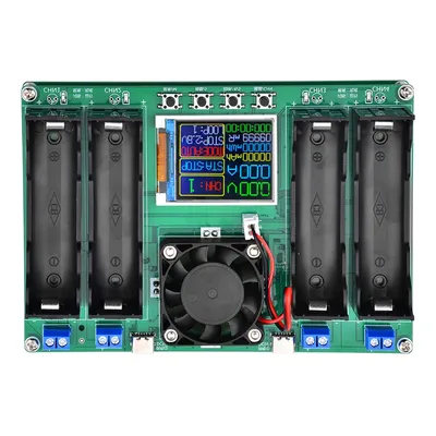 4 kanal Typ-C LCD Display Batterie Kapazität Tester Lithium-Batterie Batterie Power Detektor Modul for18650 Batterie Tester
