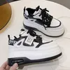 Klobige Leder Frauen Freizeit schuhe weiß schwarz 8cm hohe Plattform Keil absätze Turnschuhe weibliche Frauen Frühling Herbst Skateboard Schuhe