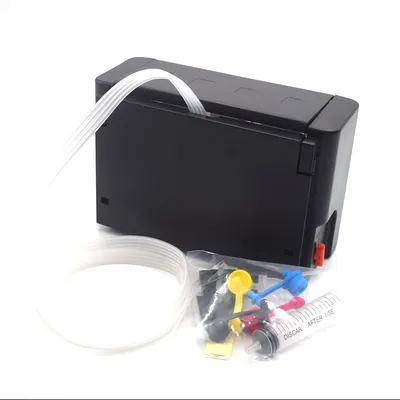4Color Universal DIY CISS Kit Continuous Ink Supply System mit Accessaries Ink Tank für Canon Epson Drucker