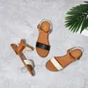Meotina Frauen Schuhe Flache Sandalen Natürliche Echte Leder Schnalle Platz Ferse Schuhe Kuh Leder Sandalen Weibliche 2020 Große Größe 43