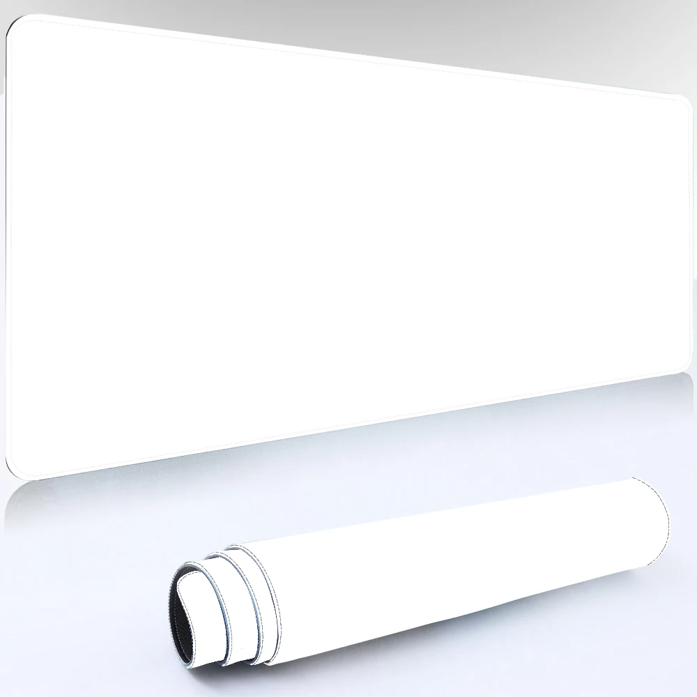 Weiß große Mauspad Teppich einfache Matte 900x400 pc Gamer Gaming Maus Matte Schreibtisch matte xxl Teppich große Mouse pad Gamer Computer tisch