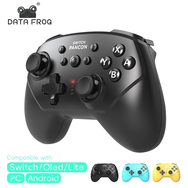 Data Frog Wireless Controller for Nintendo Switch Pro Controller Turbo Game Controller for Nintendo Switch Oled Accessories