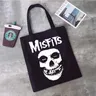 Skull Misfits shopping bag handbag shopper shopper bolso tote bag sac cabas bolsas ecologicas