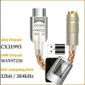 Amplificatore audio digitale aggiornato CX31993 MAX97220 Chip Tipo C Adattatore HiFi AMP da 3,5 mm Adattatore DAC per cuffie 32 bit/384 kHz