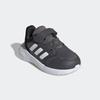 Klettschuh ADIDAS SPORTSWEAR "TENSAUR RUN 3.0 KIDS", Gr. 23, grau (grau four, cloud weiß, core schwarz), Textil, Synthetik, sportlich, Schuhe, für Kinder