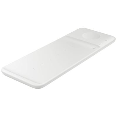 SAMSUNG Smartphone-Ladegerät "Wireless Charger Trio Pad EP-P6300", weiß, B:24cm H:8,6cm T:1,55cm, Ladegeräte Image