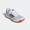 Hallenschuh ADIDAS PERFORMANCE, Gr. 41, schwarz-weiß (cloud weiß, core schwarz, gum10), Textil, Synthetik, sportlich, Schuhe, geeignet für jeden Hallensport