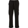 Jogginghose DEF "DEF Herren DEF Active Sweatpants", Herren, Gr. S, US-Größen, schwarz, 80% Baumwolle, 20% Polyester, unifarben, relaxed fit, Hosen