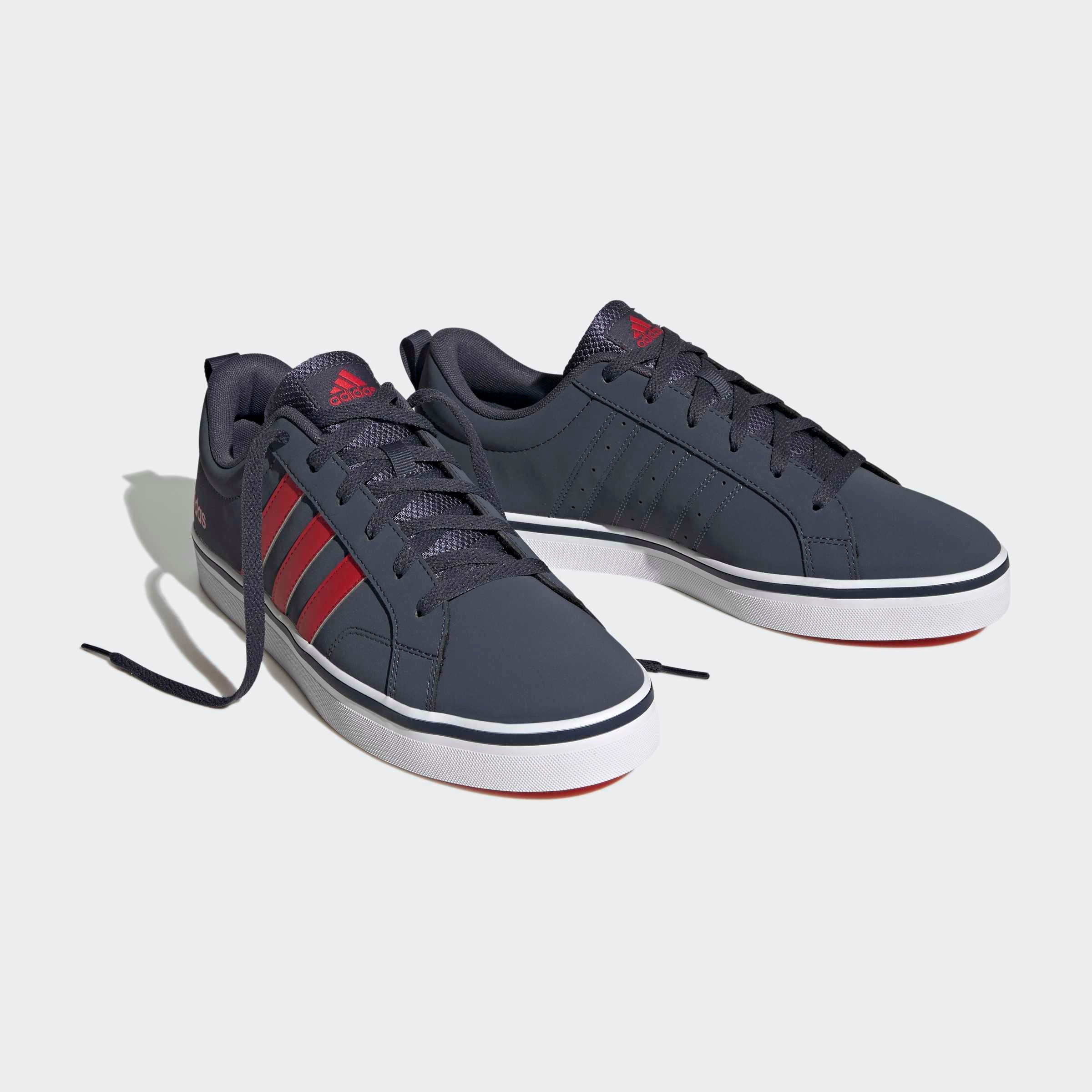 Sneaker ADIDAS SPORTSWEAR "VS PACE 2.0", Herren, Gr. 46, blau (shadow navy, better scarlet, cloud weiß), Synthetik, Textil, Schuhe Sneaker