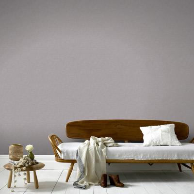 Vliestapete WOW "YARN STONE", grau, B:0,52m L:10m, Vlies, Tapeten, Design Tapeten Image