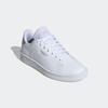 Sneaker ADIDAS SPORTSWEAR "URBAN COURT SCHUH", Gr. 40, weiß (cloud weiß, silber metallic, silber metallic), Synthetik, sportlich, Schuhe