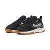 Trainingsschuh PUMA "Varion II Hallensportschuhe Jugendliche", Kinder, Gr. 34, schwarz (schwarz cool light gray gum beige), Obermaterial: Synthetik, Textil; Futter: Textil; Innensohle: Textil; Laufsohle: Gummi, Schuhe