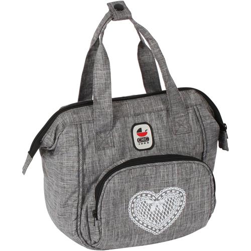 Puppen Wickeltasche CHIC2000 ""Jeans Grey"" Puppenausstattungen grau (jeans grey) Kinder