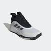 Basketballschuh ADIDAS SPORTSWEAR "OWN THE GAME 3", Gr. 44,5, schwarz-weiß (cloud weiß, core schwarz, core schwarz), Textil, Synthetik, sportlich, Schuhe