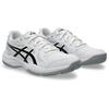 Hallenschuh ASICS "UPCOURT 6 GS", Gr. 33,5, schwarz-weiß (weiß, schwarz), Textil, Synthetik, sportlich, Schuhe, für Hallensport