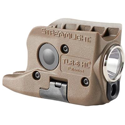 Streamlight TLR-6 HL G Rechargeable Light/Laser System for Glock 42/44 Flat Dark Earth Brown 69351