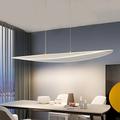 Lampe suspendue pour îlot de cuisine, luminaire suspendu en acrylique ultra-mince, lampe à suspension en métal doré, lampes suspendues LED modernes de 40w, lustre long simple pour salle à manger, mode