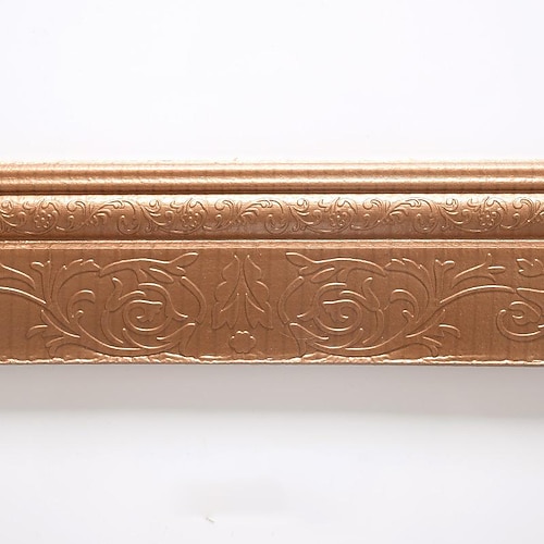 einfarbige Tapete Bordüre Taille Fußleiste zum Abziehen und Aufkleben, selbstklebendes PVC/Vinyl, modernes, wasserdichtes Wandtattoo für Zimmer, 230 x 10 cm Image