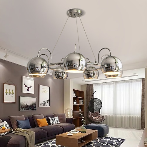 3-Licht 5-Licht 7-Licht 75 cm Kreis / rundes Design Laterne Desgin Kronleuchter Metall Künsterlischer Stil Moderner Stil Klassisch Künstlerisch Modern 110-120V 220-240V Image