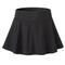 Damen Laufrock Tennisröcke Golf-Röcke 2 in 1 Futter Sonnenschutz Atmungsaktiv Fitness Fitnesstraining Aufführung Unterteile Einfarbig Schwarz Weiß Rosa Spandex Herbst Sport Sportkleidung Dehnbar