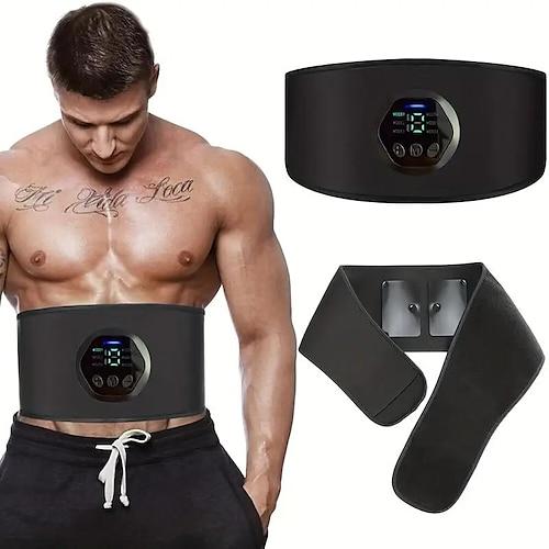 Das wiederaufladbare intelligente Fitnessgerät erhält eine flache Taille Straffen Sie sofort Ihre Bauchmuskeln mit einem Muskelstimulator Körperdünnes Massagegerät
