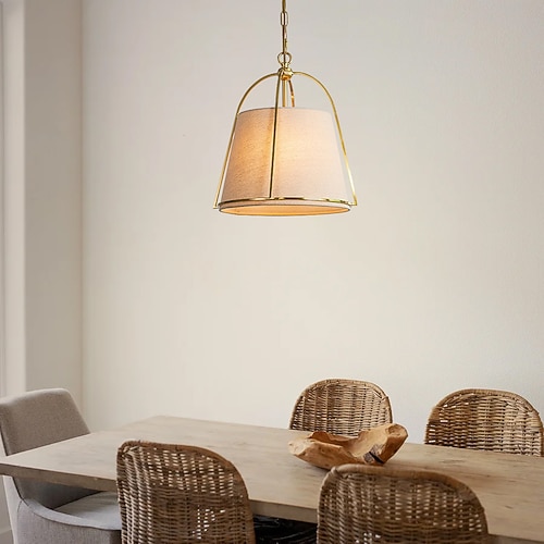 LED-Kronleuchter, 4 Lichter, 35 x 45 cm, nordische Pendelleuchten, Metallstoff, Wohnzimmer, Esszimmer, Küche, Hängelampe, moderne Kronleuchter, Beleuchtung, Schlafzimmer, Lampenkette, 60 cm, Image