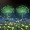 2St 3 W LED-Solarleuchten Pathway Lights Laternen Solar-angetrieben Party-, Weihnachts-, Hochzeitdeko Warmweiß Kühles Weiß Blau 5 V 90/120/150/200 LED-Perlen