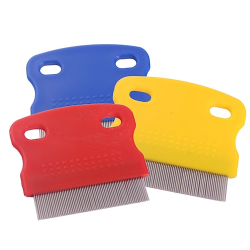 Katzenkamm Haustier enge Zähne Kamm Haustier schwimmen Flohkamm Katzenschönheit sauberer Kamm Image