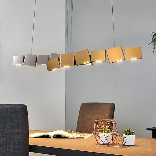 120 cm Pendelleuchte Design Pendelleuchte Metall galvanisiert modern 220-240v Image