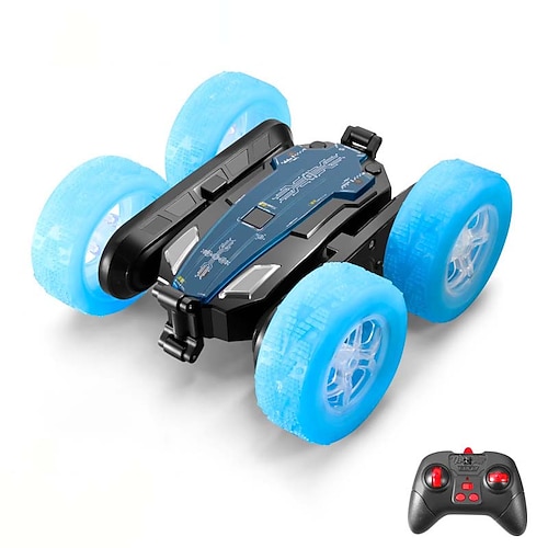 Neues doppelseitiges Schwingarm-Stunt-Auto, ferngesteuertes Auto, Gesten-Induktions-Twist-Auto, Verformung, Kipp-Eimer, Stunt-Elektro-Spielzeugauto