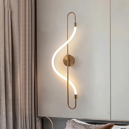 LED-Wandleuchte für den Innenbereich, kreatives Wohnzimmer, Schlafzimmer, Nachttisch, dekorative Lampe, Modell, Esszimmer, Wand-Hängelampe Image