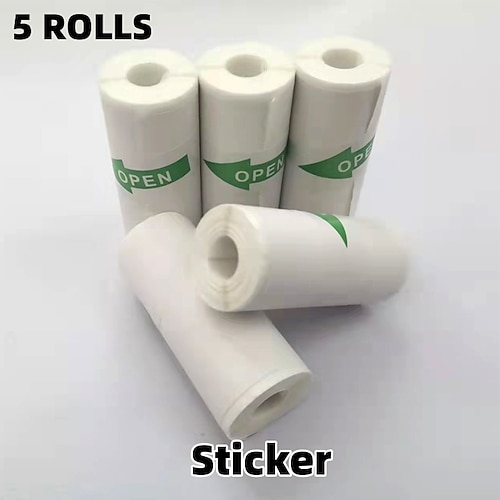 Mini-Taschendrucker, Bluetooth, Foto, Bild, HD, Etikett, Studenten-Thermopapier, Student, falsche Frage, tragbarer Mini-Drucker zum Lernen Image