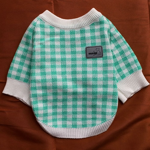 Hund Katze Pullover Jumper Party Lässig Winter Warm Atmungsaktiv Weich Waschbar Bequem Outdoor Alltagstauglich Hundebekleidung for Bichon Frise Zwergspitz Baby Haustier Papillon Klein Image