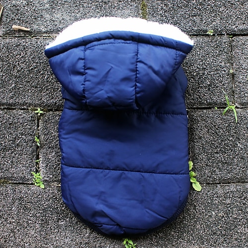 Hund Katze Mäntel Jacke Mode Party Winter Warm Atmungsaktiv Weich Waschbar Bequem Weihnachten Halloween Outdoor Alltagstauglich Hundebekleidung for Bichon Frise Zwergspitz Baby Haustier Papillon Klein Image