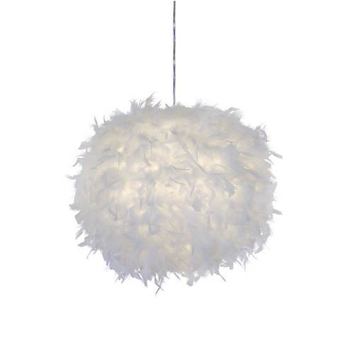 30/40/50 cm Globus Design geometrische Formen Pendelleuchte LED Metall künstlerischen Stil moderner Stil Feder galvanisiert künstlerisch modern 220-240V Image