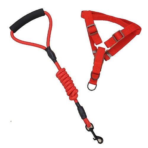 Hunde Katzen Geschirre Leinen Einstellbar Tragbar Langlebig Outdoor Gehen Image