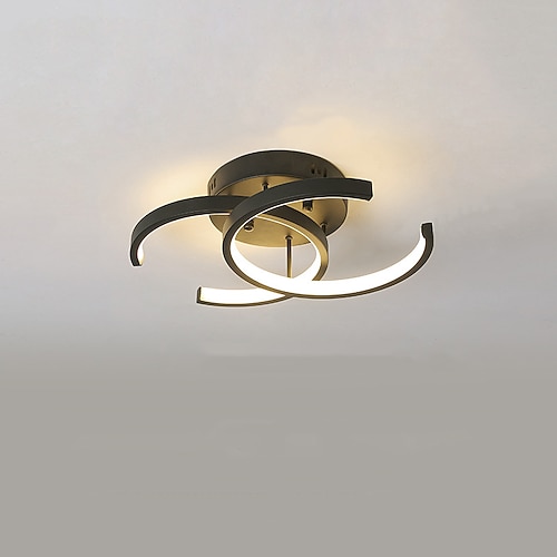24 cm dimmbare Deckenleuchten Metall lackierte Oberflächen LED im nordischen Stil 220-240 V Image