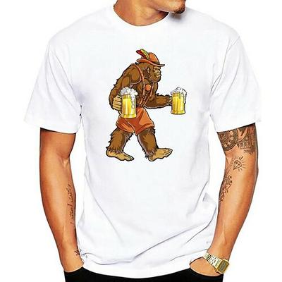 Oktoberfest Bier Handwerk Cosplay Kostüm T-Shirt-Ärmel Anime Klassisch Streetstyle Für Paar Herren Damen Erwachsene Oktoberfestbier Heißprägen Image