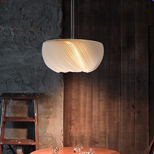 LED-Pendelleuchten, Leuchten, Acryl, 40 cm, Schlafzimmer, Wohnzimmer, Loft-Dekor, industrielle Vintage-Lampe, verstellbare Hängeleuchte, 1 Stück, 110–240 V Image