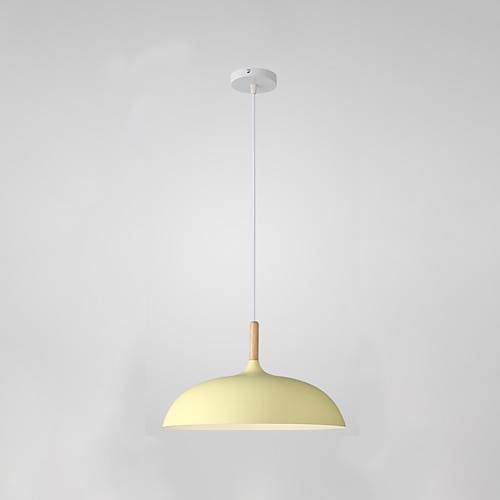 35/40 cm Insel-Design-Pendelleuchte Metall Holz lackiert Oberflächen Insel nordischen Stil 85-265v Image