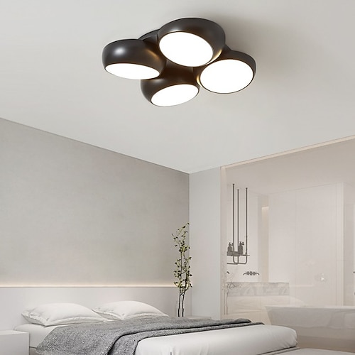 LED-Deckenleuchten 2/3/4-Licht, 3 Lichtfarben, Globus-Design, klassischer Stil, traditioneller Stil, Esszimmer, Schlafzimmer, Deckenleuchten, nur dimmbar mit Fernbedienung Image