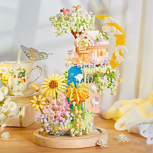 Kleines Partikel-Astronaut Ultraman Kinderpuzzle Spielzeug Mädchen Geschenk Bauklötze Weihnachtsgeschenk Image