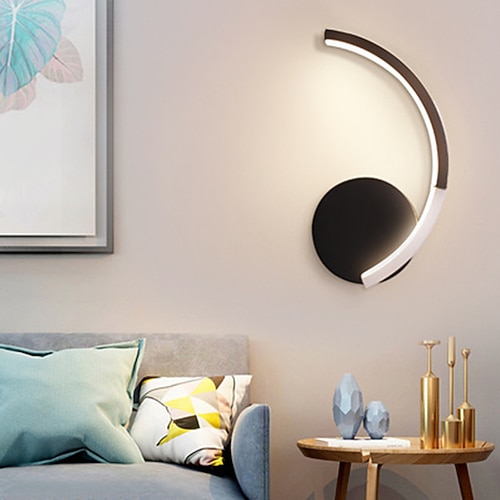 Lightinthebox LED-Wandleuchten, kreative LED-Wandleuchte für modernes Wohnzimmer, Schlafzimmer, Acryl, 110–240 V, 8 W Image