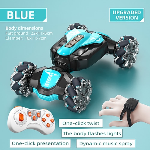 Geste Induktion Twist Auto 2,4 g Fernbedienung Geländewagen Licht Drift Stunt Auto Junge Spielzeugauto