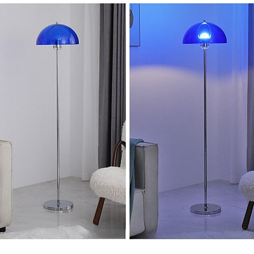 LED-Pilz-Stehlampe, Mid-Century-Modern-Licht für Schlafzimmer, helle LED-Stehlampe für Büro, moderne Wohnzimmerdekoration 110–240 V Image