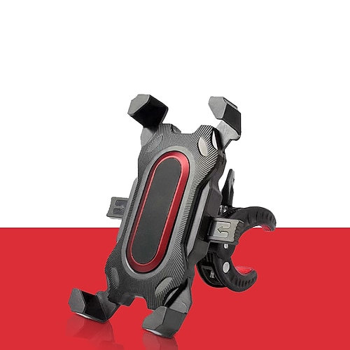 Fahrrad Handyhalter Anti-Rutsch Universal Handy Smartphone Fahrrad Halterung Elektroroller Motorrad Handy Unterstützung Image